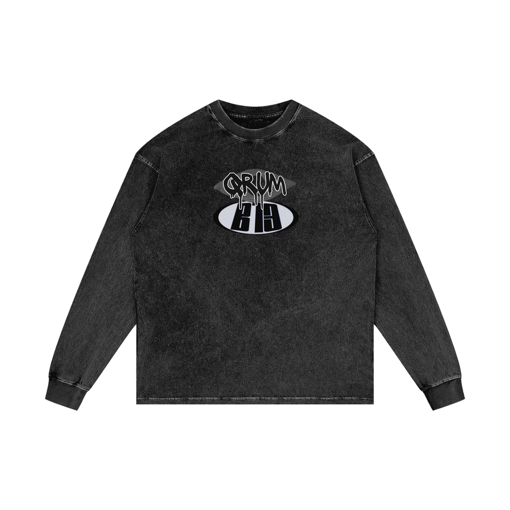 Qrum Acid Wash B13 Long Sleeve